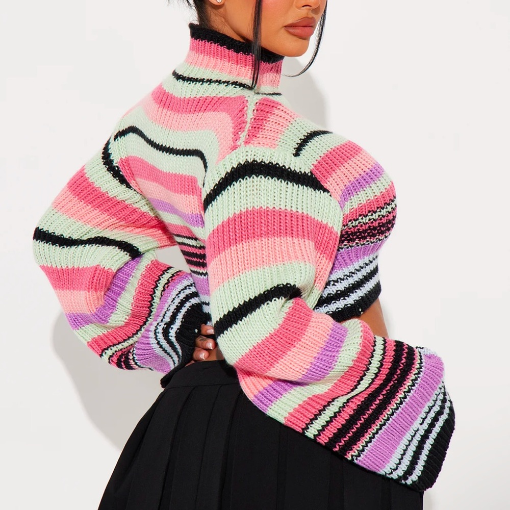 No worries striped sweater - Picture 3 of 3